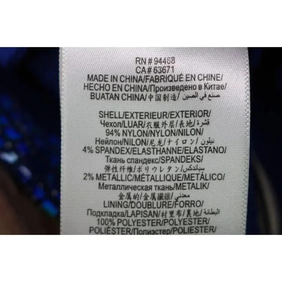 BCBGeneration All Over Sequins Cami Crop Top-Size Medium-Cowl Neck - Picture 6 of 9